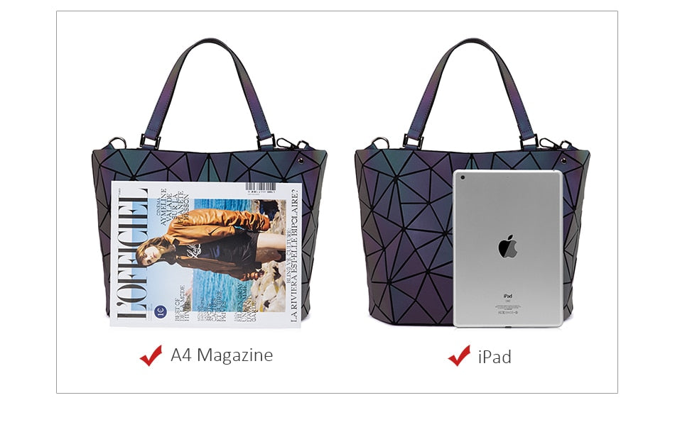 Trendy Tote™️- Geo-Holographic Purse