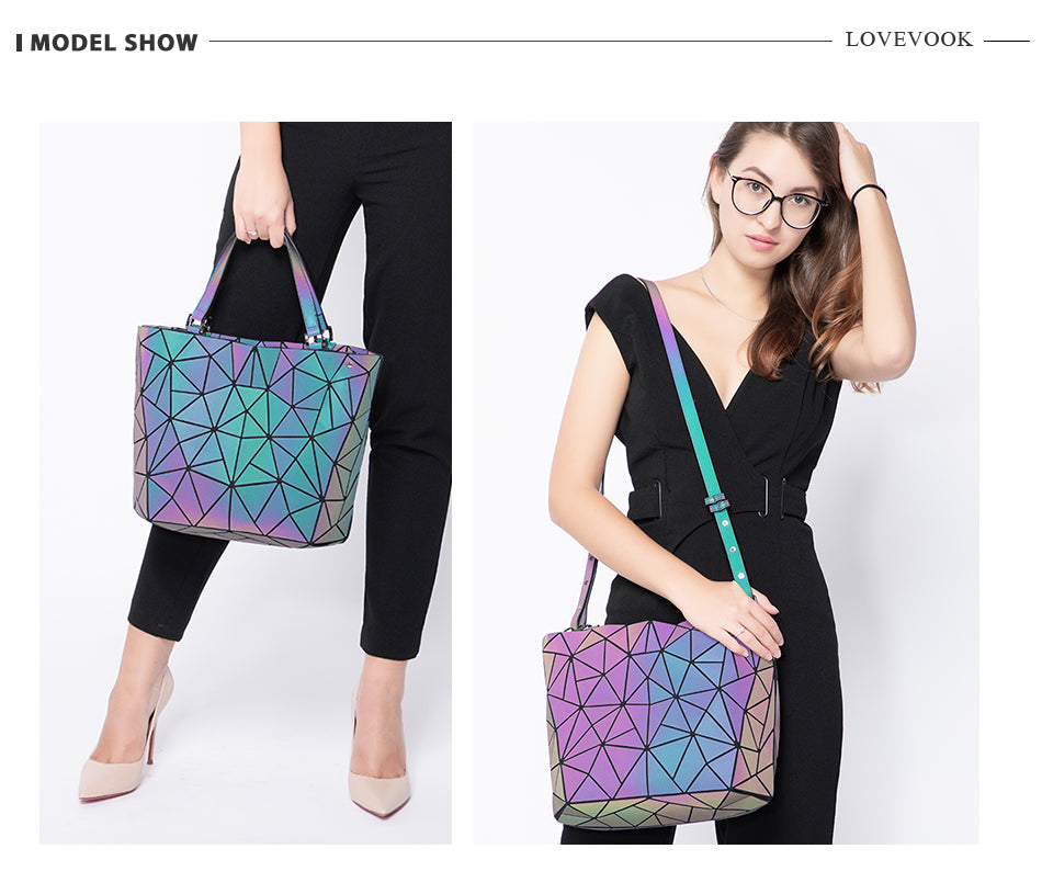 Trendy Tote™️- Geo-Holographic Purse