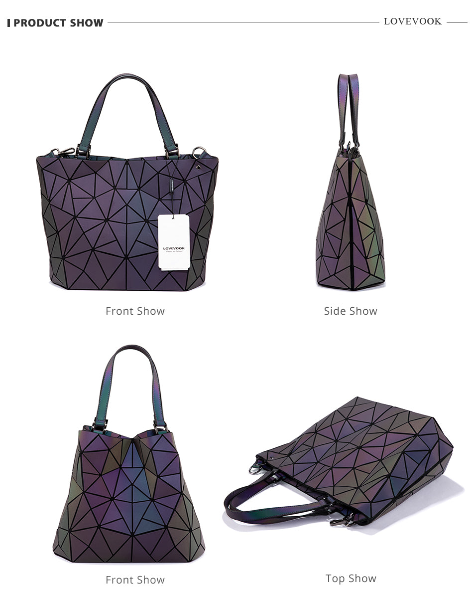Trendy Tote™️- Geo-Holographic Purse