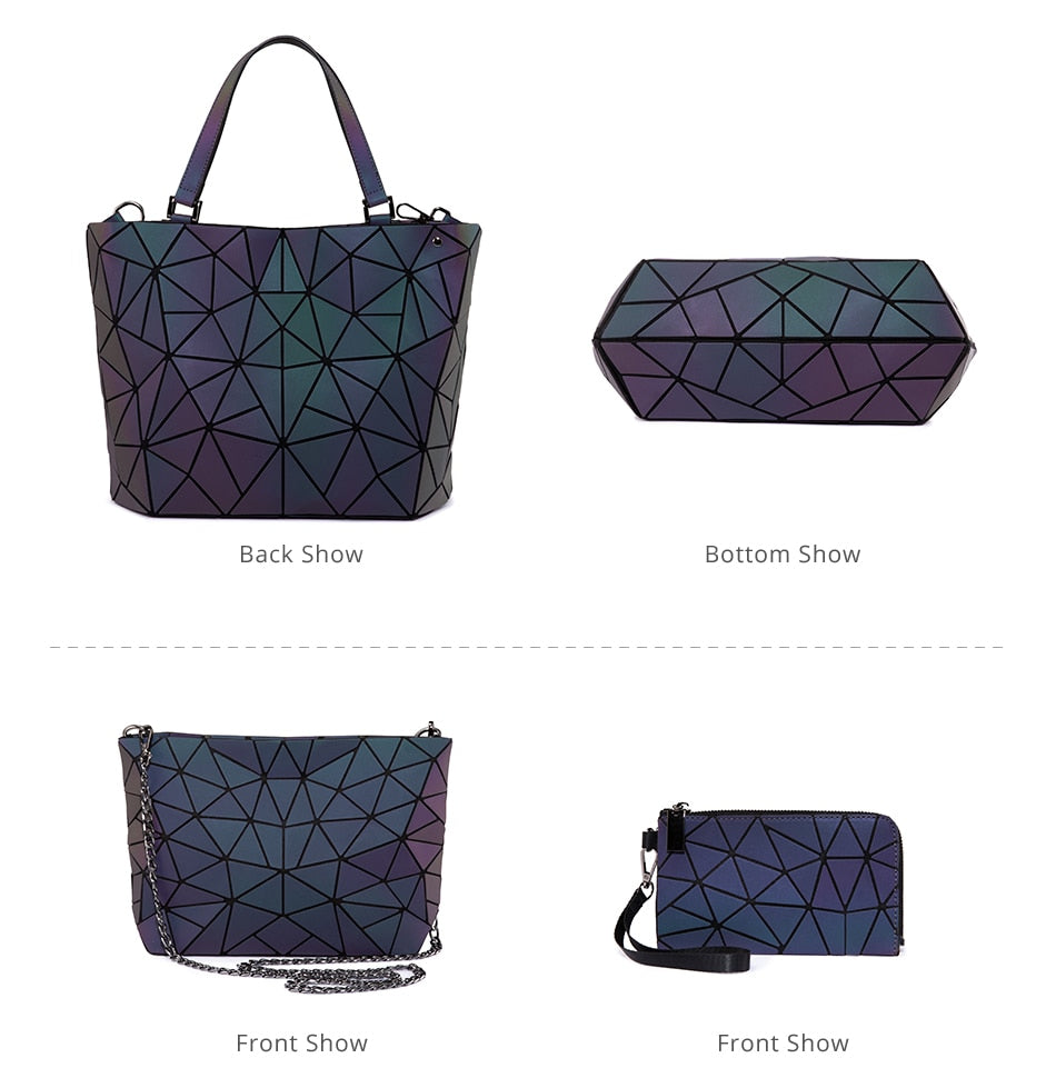 Trendy Tote™️- Geo-Holographic Purse