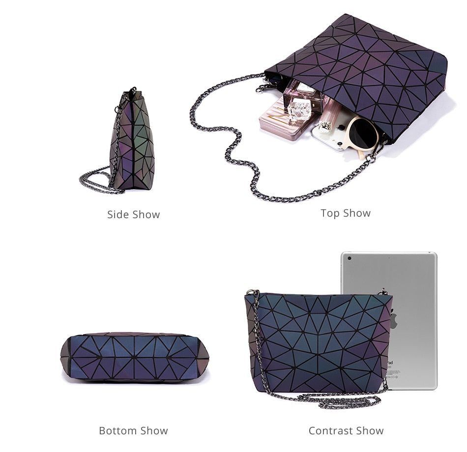 Trendy Tote™️- Geo-Holographic Purse