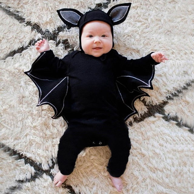 2019 Autumn Winter Newborn Baby Clothes Unisex Halloween Clothes Boys Rompers Kids Costume For Girl Infant Jumpsuit 3 9 12 Month
