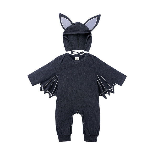2019 Autumn Winter Newborn Baby Clothes Unisex Halloween Clothes Boys Rompers Kids Costume For Girl Infant Jumpsuit 3 9 12 Month