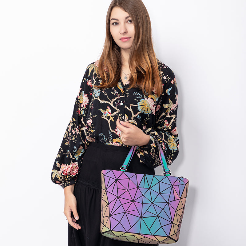 Trendy Tote™️- Geo-Holographic Purse