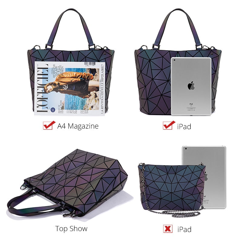 Trendy Tote™️- Geo-Holographic Purse